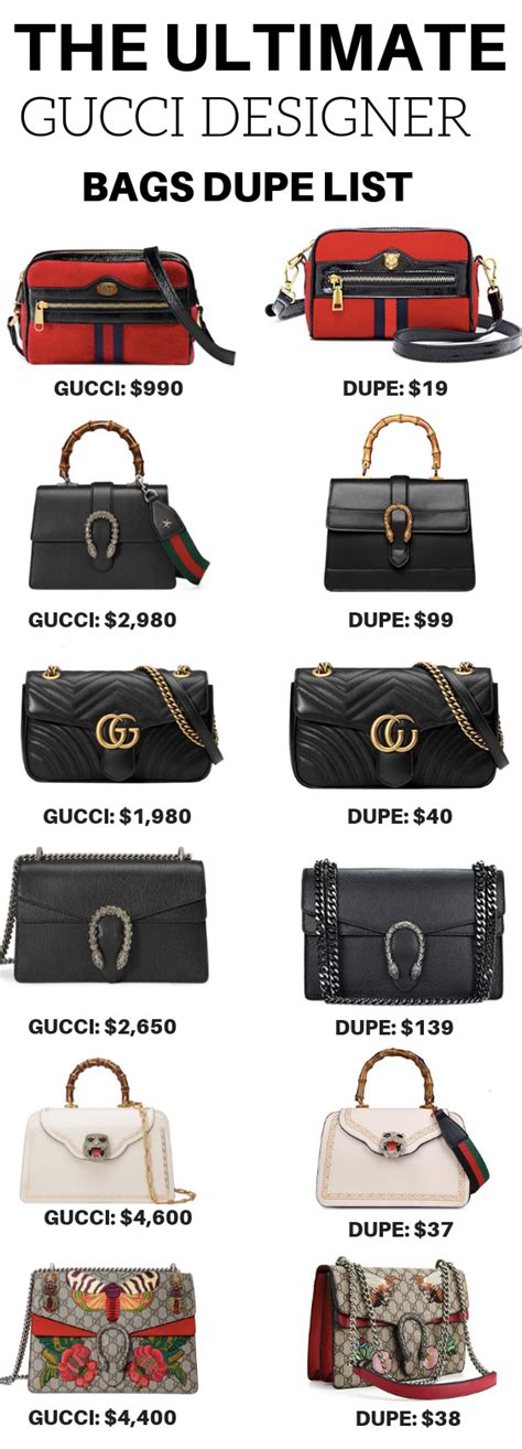 gucci bags photos|gucci bag model names.